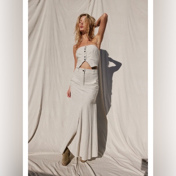 Jen’s Pirate Booty Striped Maxi Set